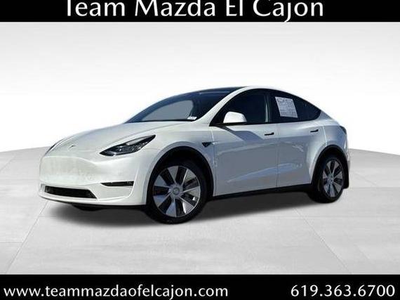 TESLA MODEL Y 2022 7SAYGDEE7NF364907 image